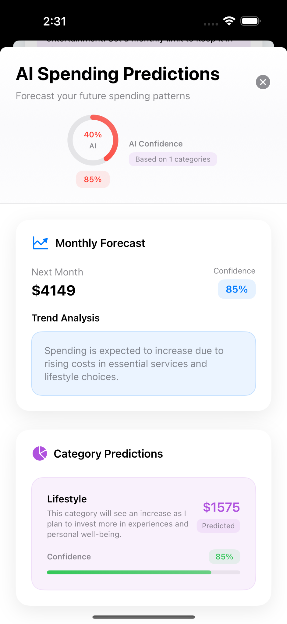 AI Spending Predictions