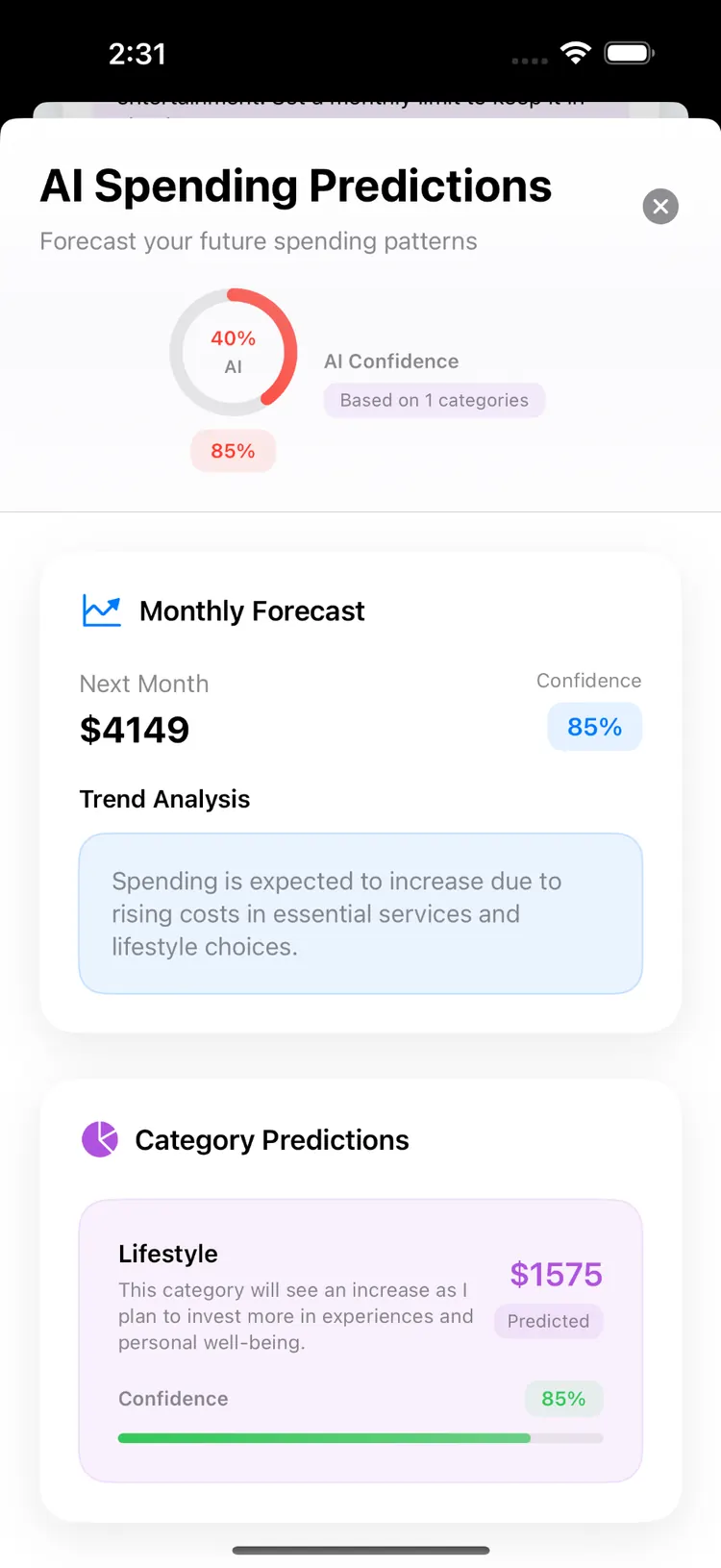 AI Spending Predictions